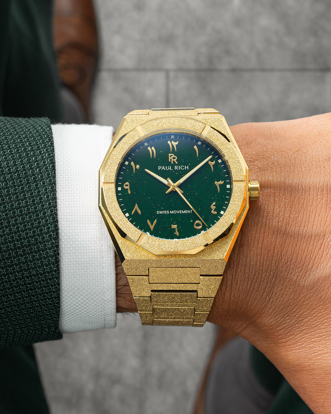 Frosted Star Dust II Emerald Dune