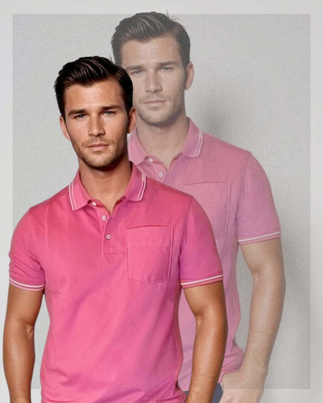 Pocket Polo Shirt - Pink-POLO SHIRTS-BUKI-Pink-M-Buki