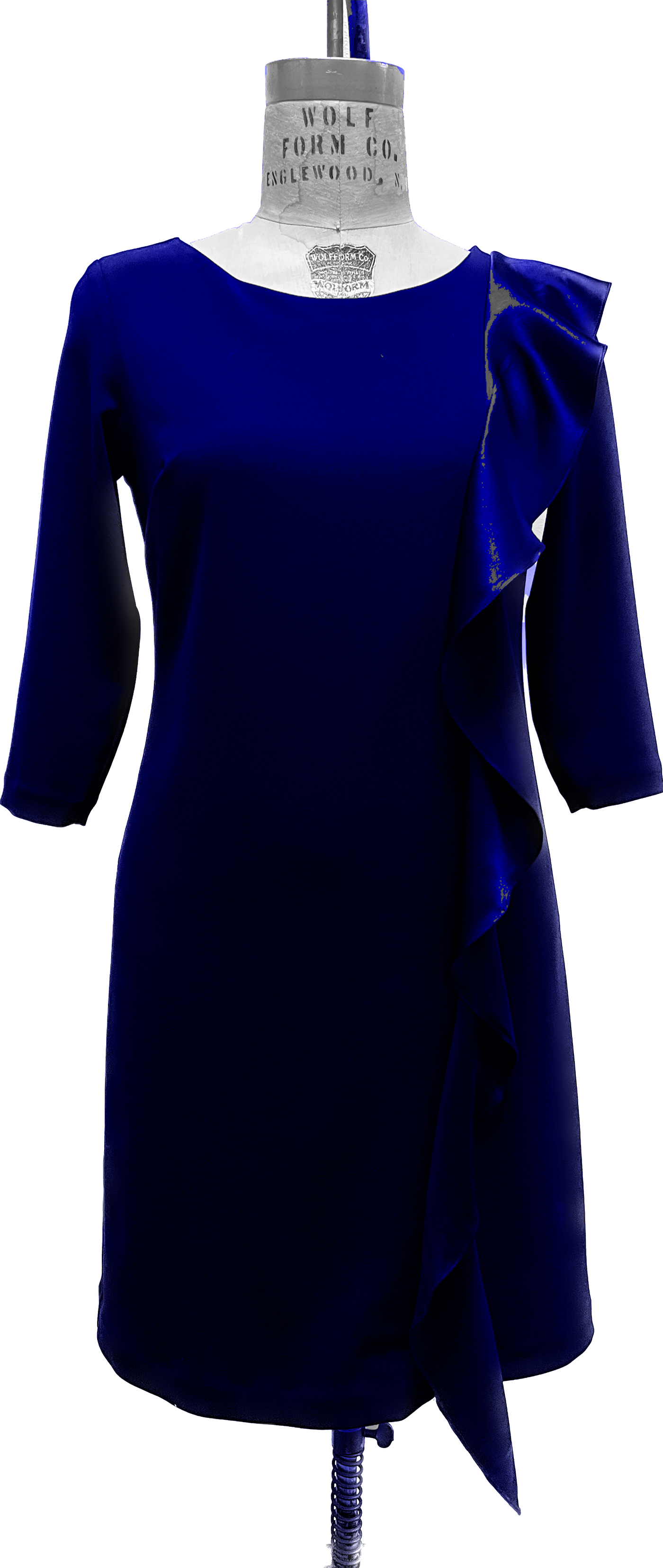 Charlene - Silk Cascade Dress (Pre-Order 3 Weeks)
