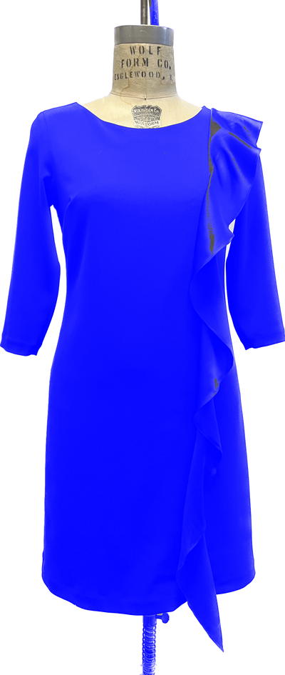 Charlene - Silk Cascade Dress (Pre-Order 3 Weeks)