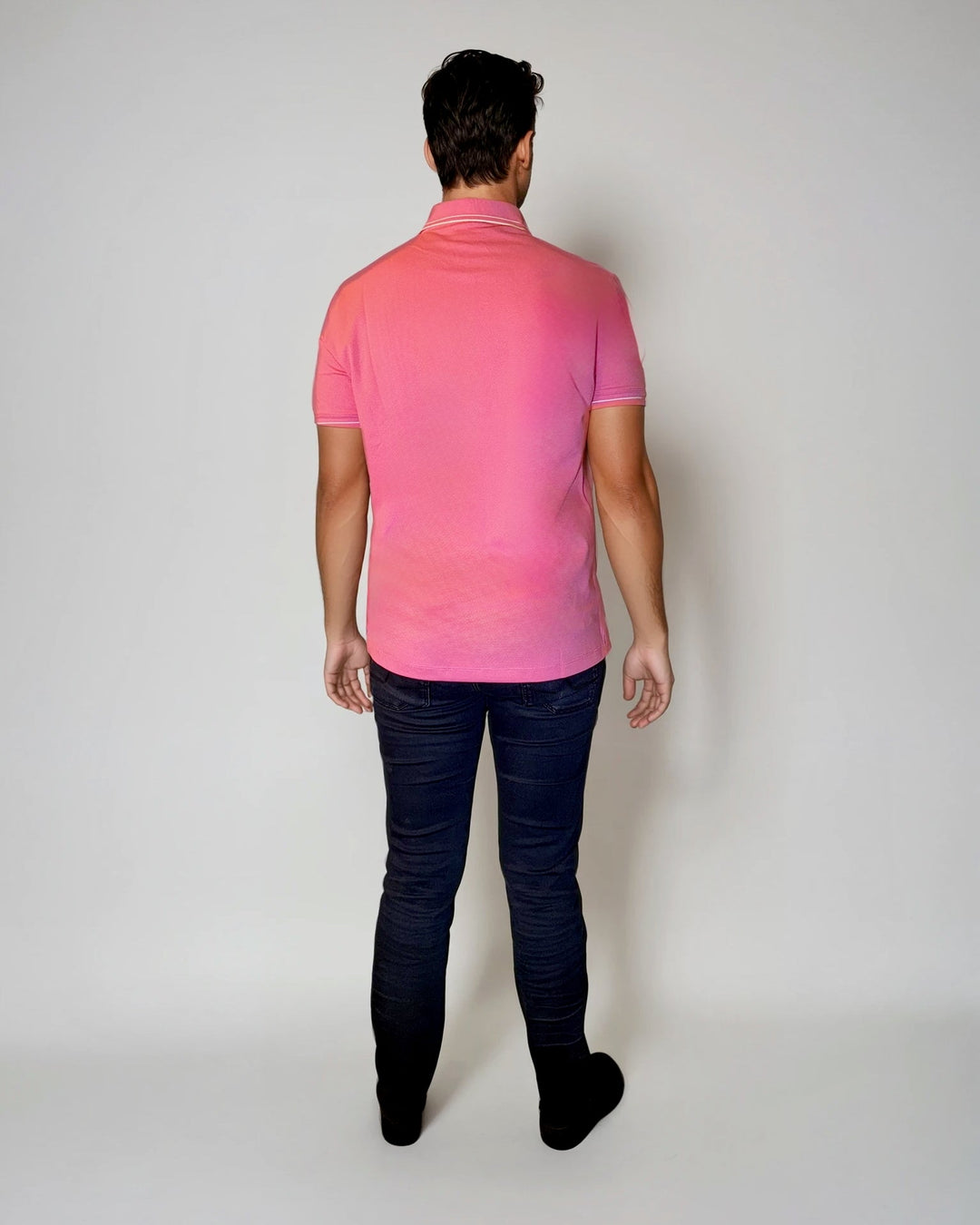 Pocket Polo Shirt - Pink-POLO SHIRTS-BUKI-Pink-M-Buki