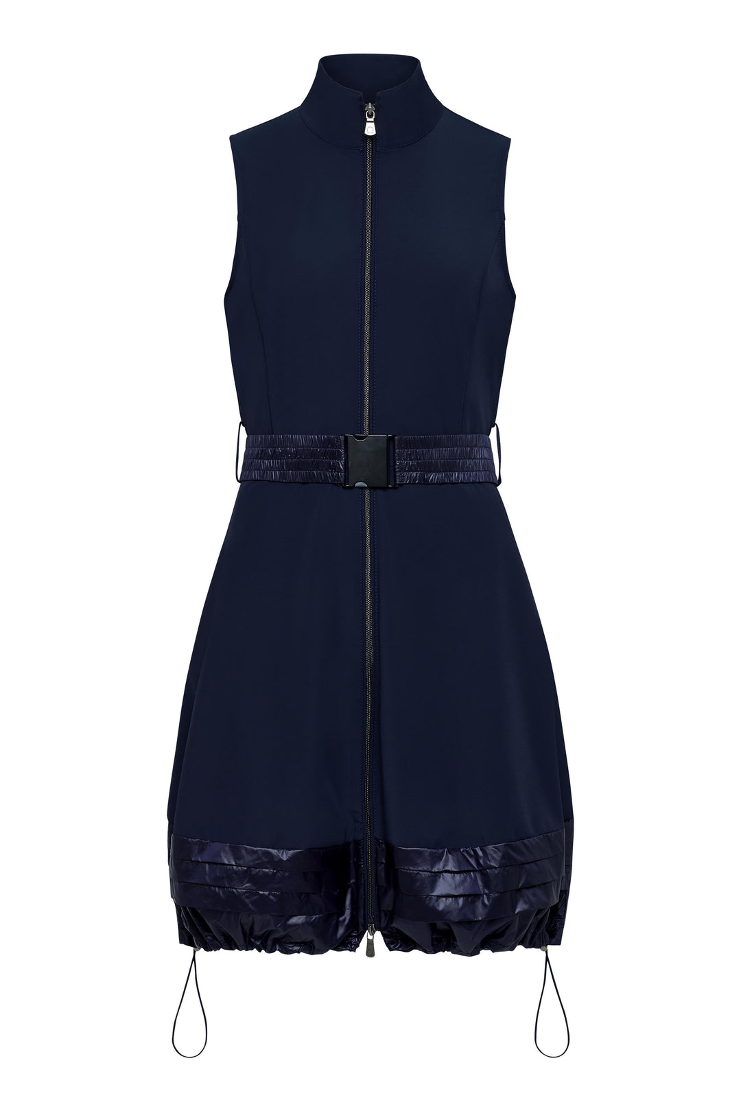 Katana Performance Belted Sleeveless Dress