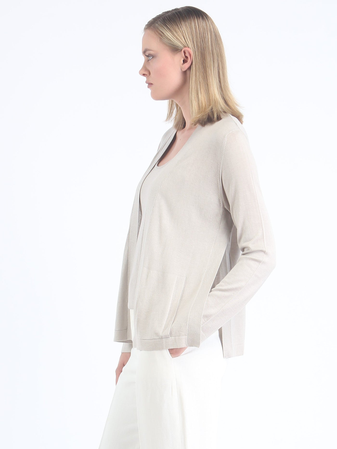 Side Split Cardigan