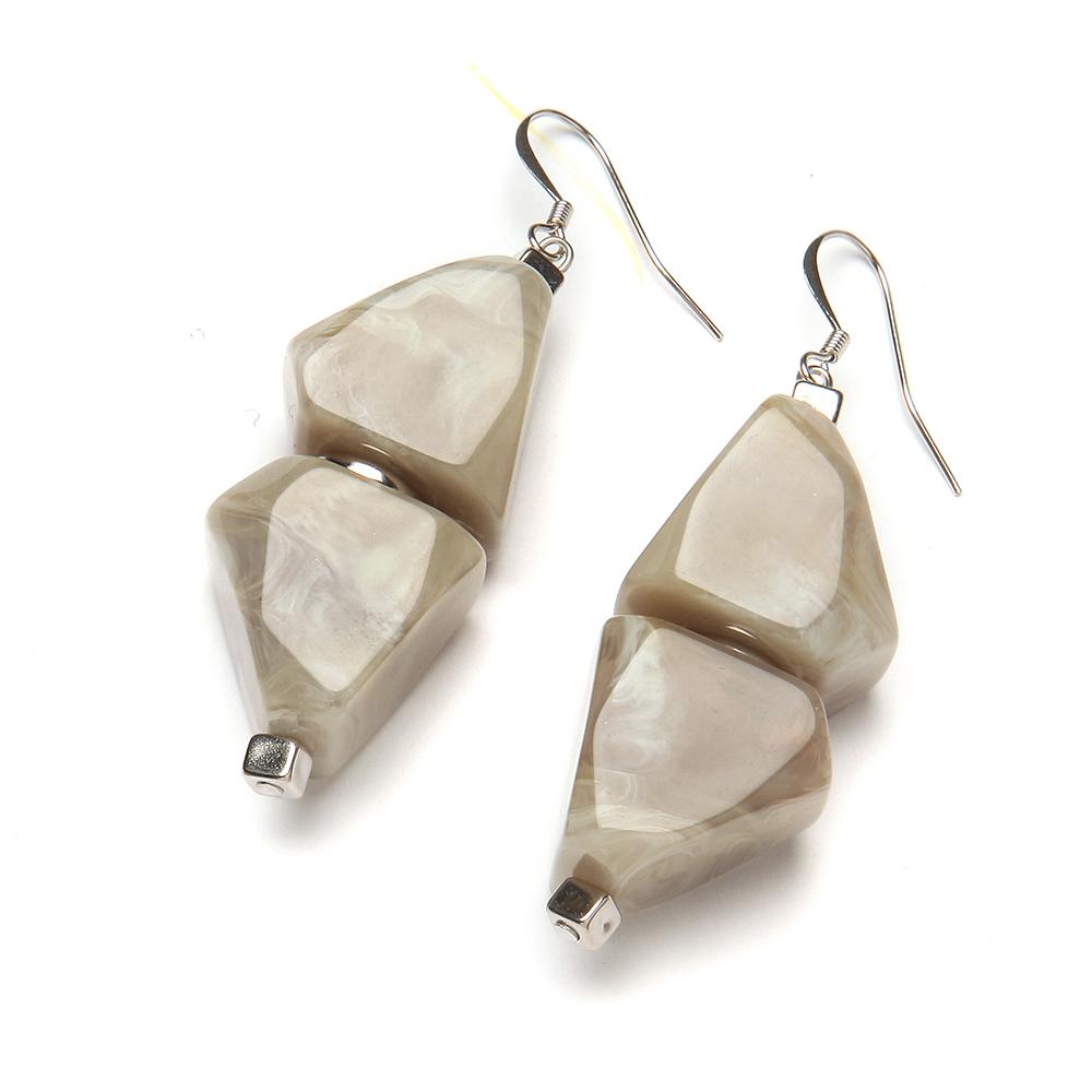 Avril Resin Earring Sand