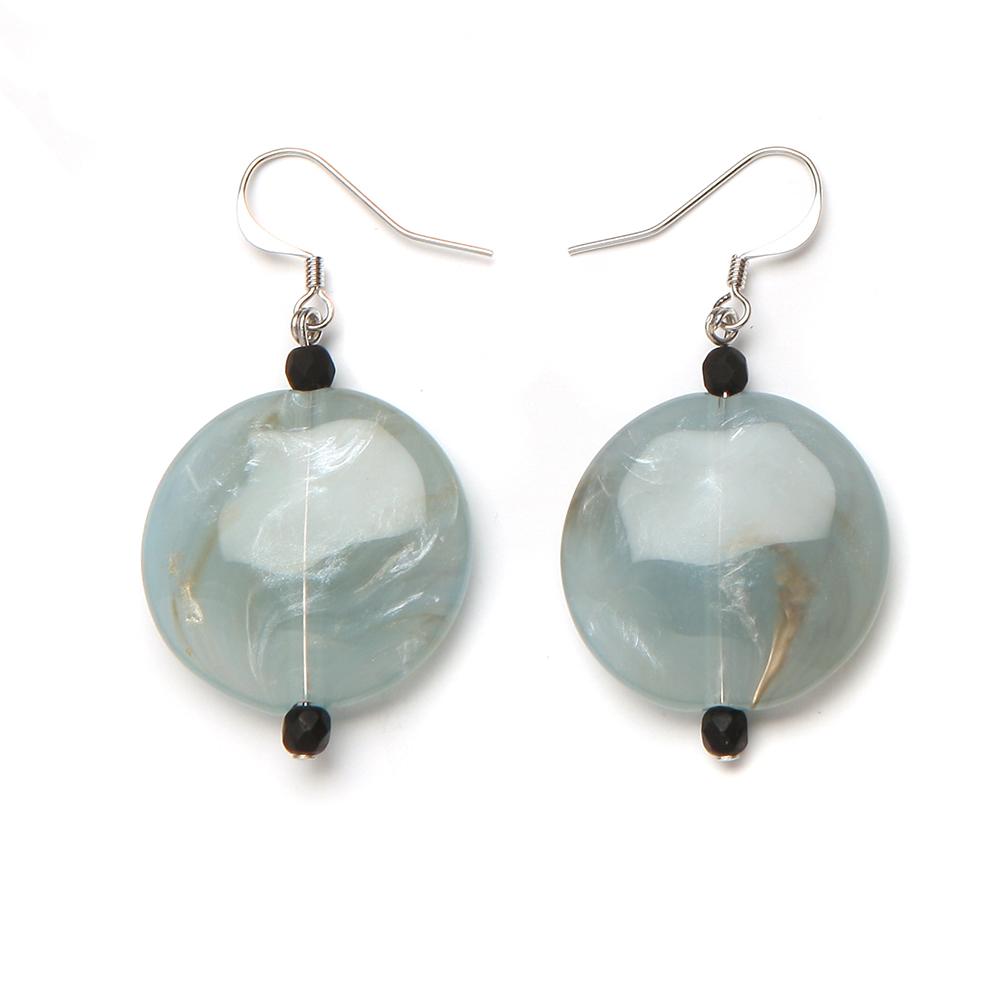 Brie Resin Earring Fog