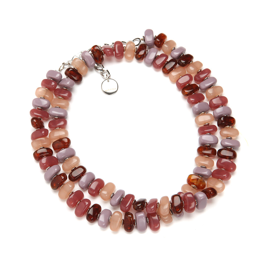 Desi Necklace Mauve Mist