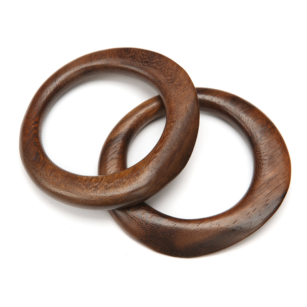 Bora Bora Wood Bangle Set