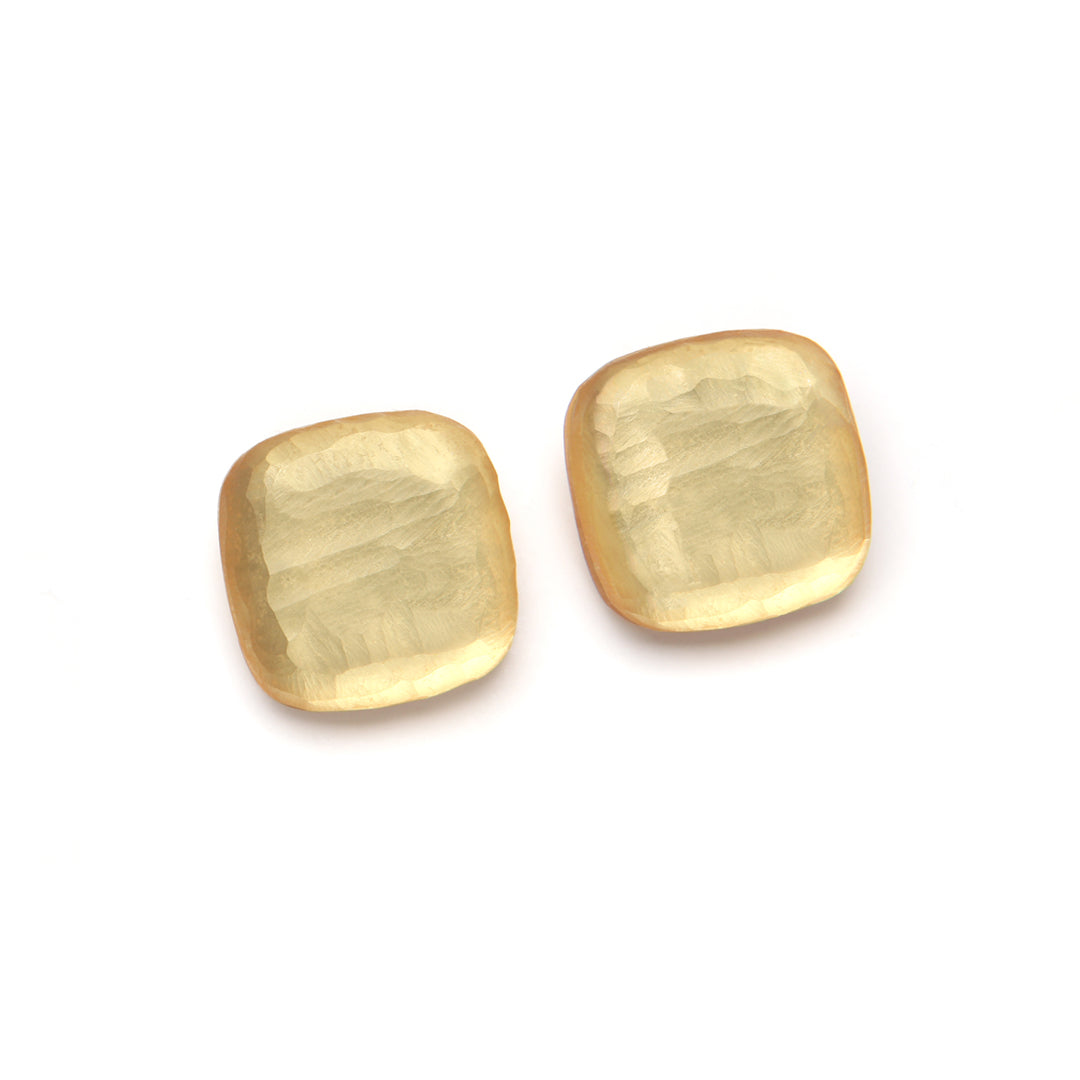 Lara Ice Clip Earring Citron