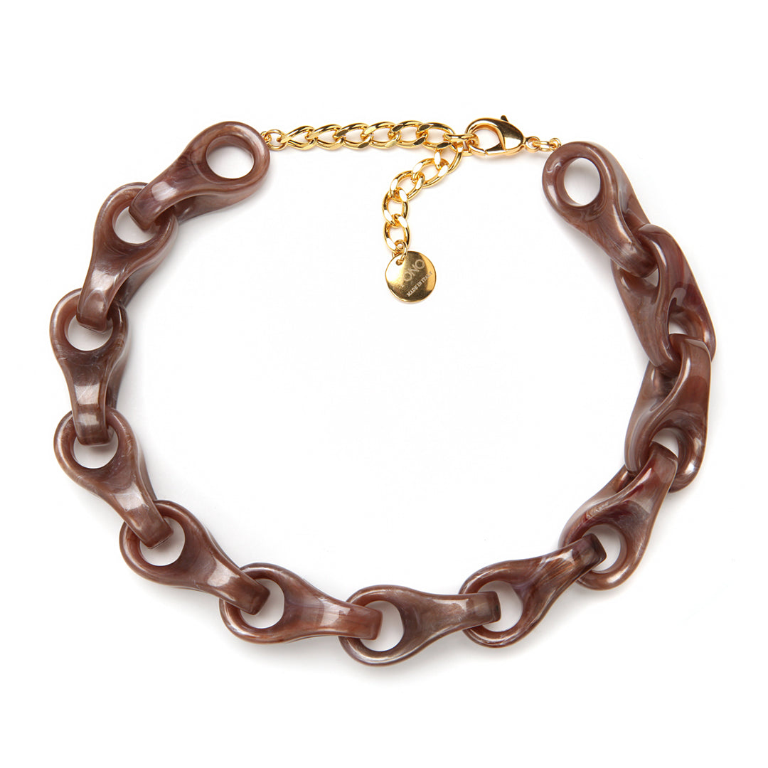 Audrey Necklace Mocha Mist