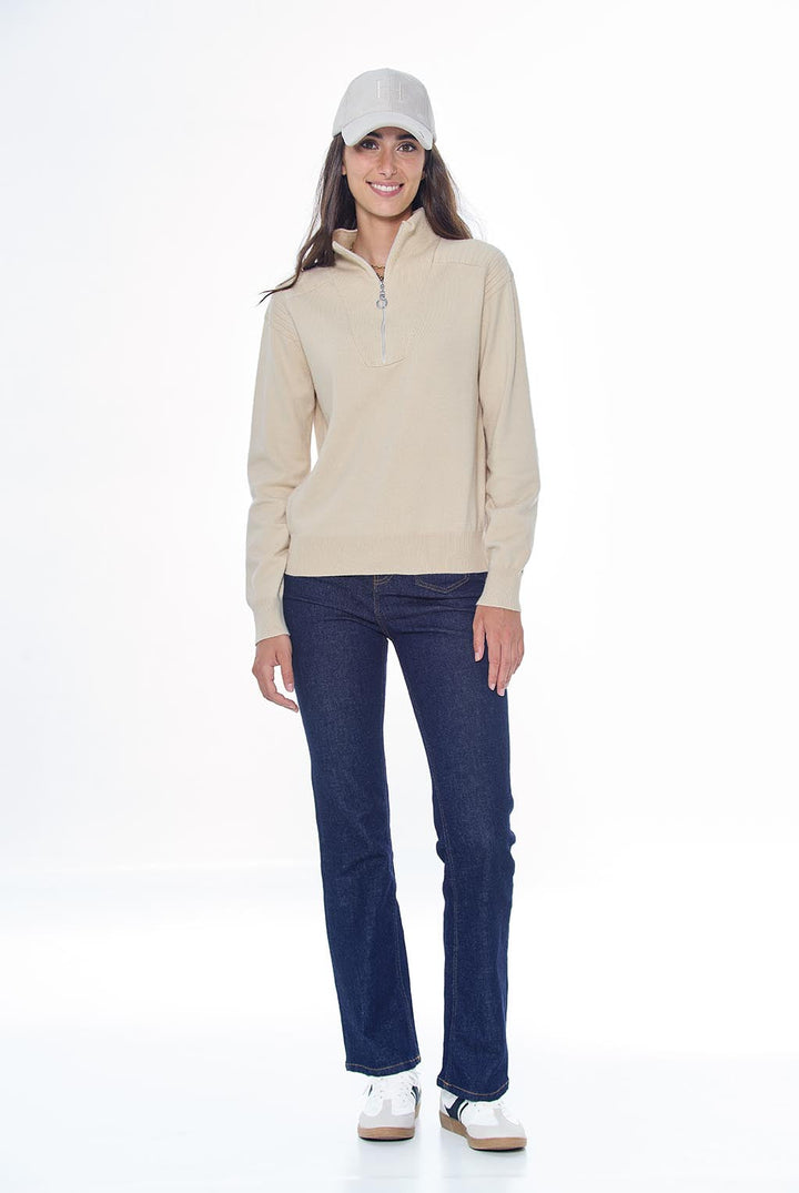 Pachana Front Zip Sweater