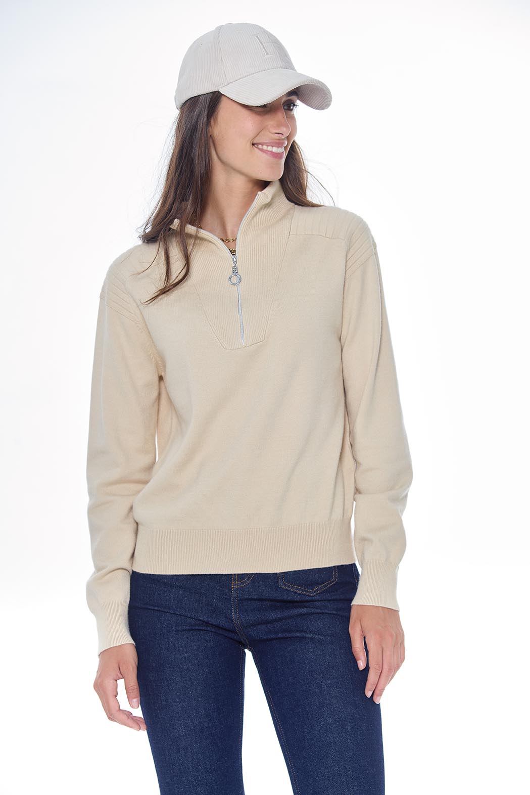 Pachana Front Zip Sweater
