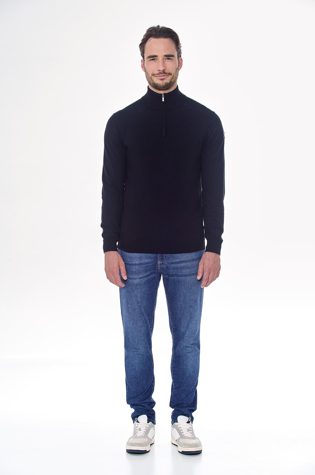 Parmo Unisex Pullover 1/4 Zip Sweater