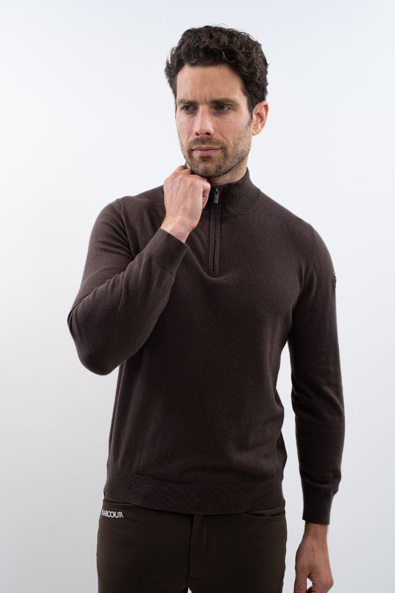 Parmo Unisex Pullover 1/4 Zip Sweater