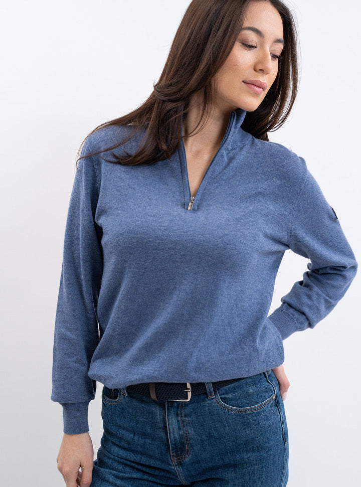 Parmo Unisex Pullover 1/4 Zip Sweater