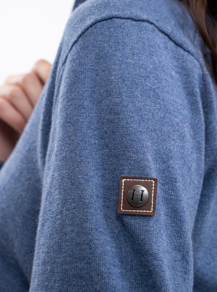 Parmo Unisex Pullover 1/4 Zip Sweater