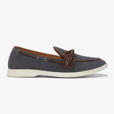 Men's Blue Suede Barca Yacht Loafer