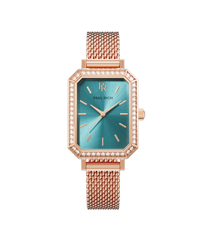Icon - Rose Gold Turqoise