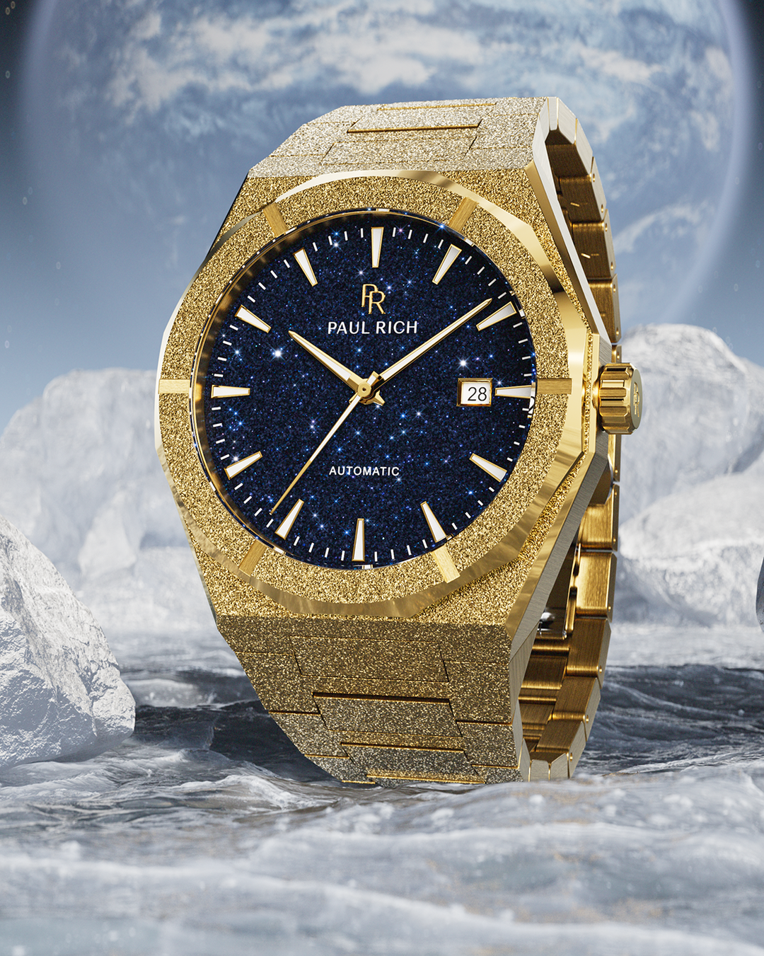 Frosted Star Dust II Gold