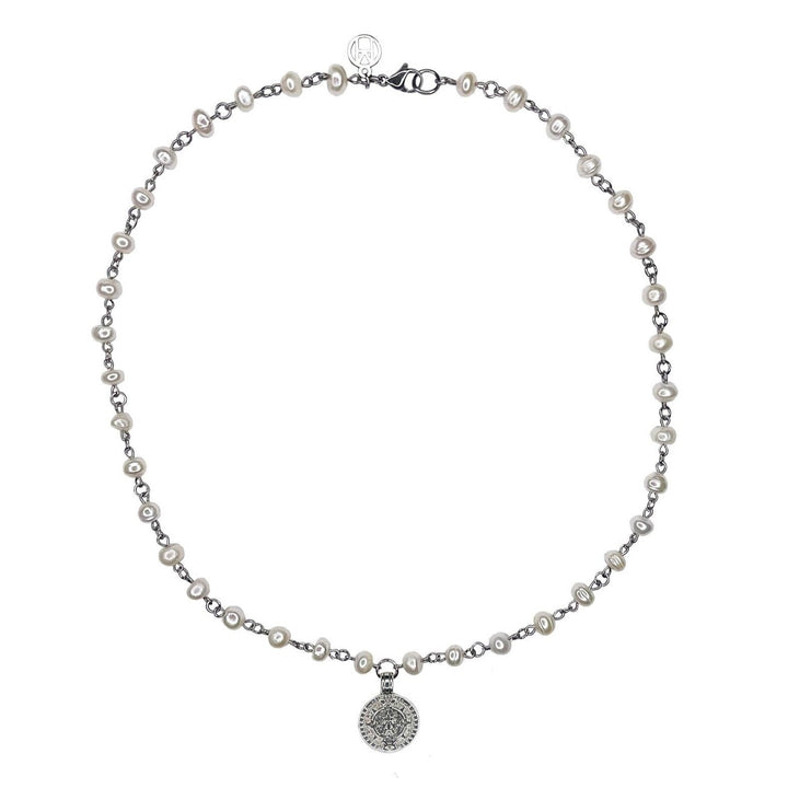 Pearl Coin Necklace