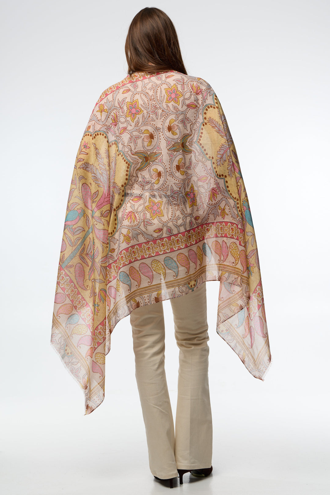 Paisley Palm Scarf