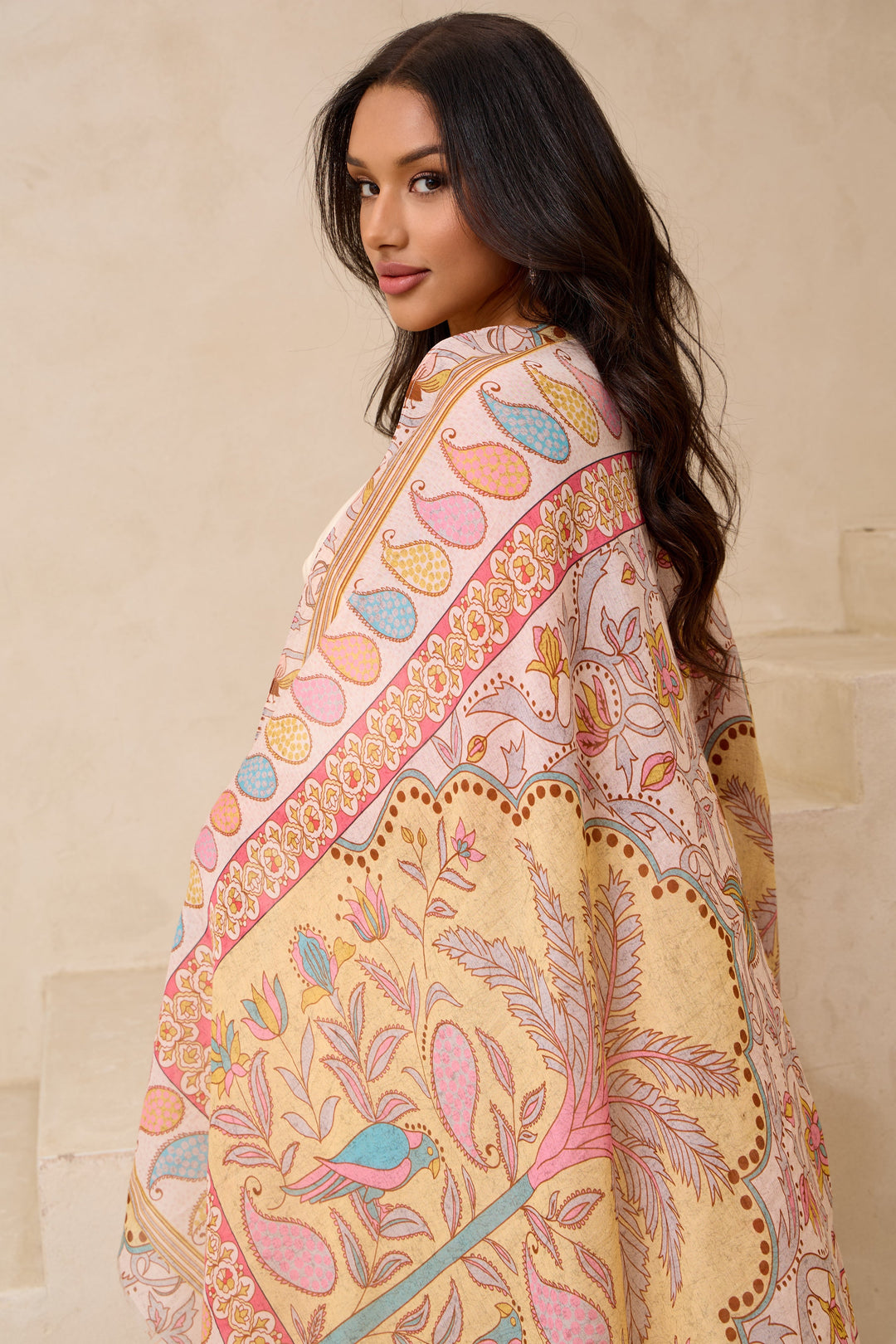Paisley Palm Scarf