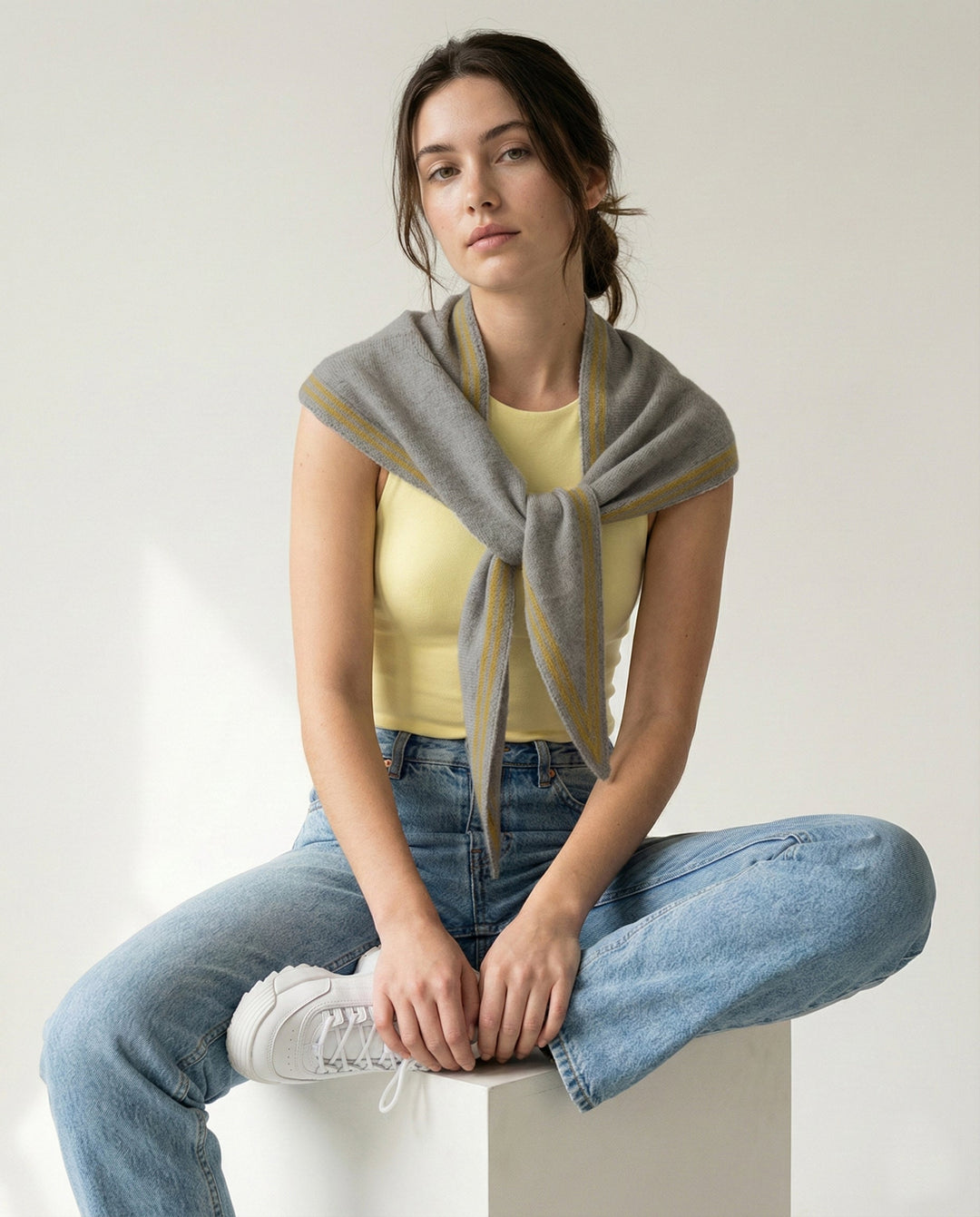 Solid Triangle Scarf