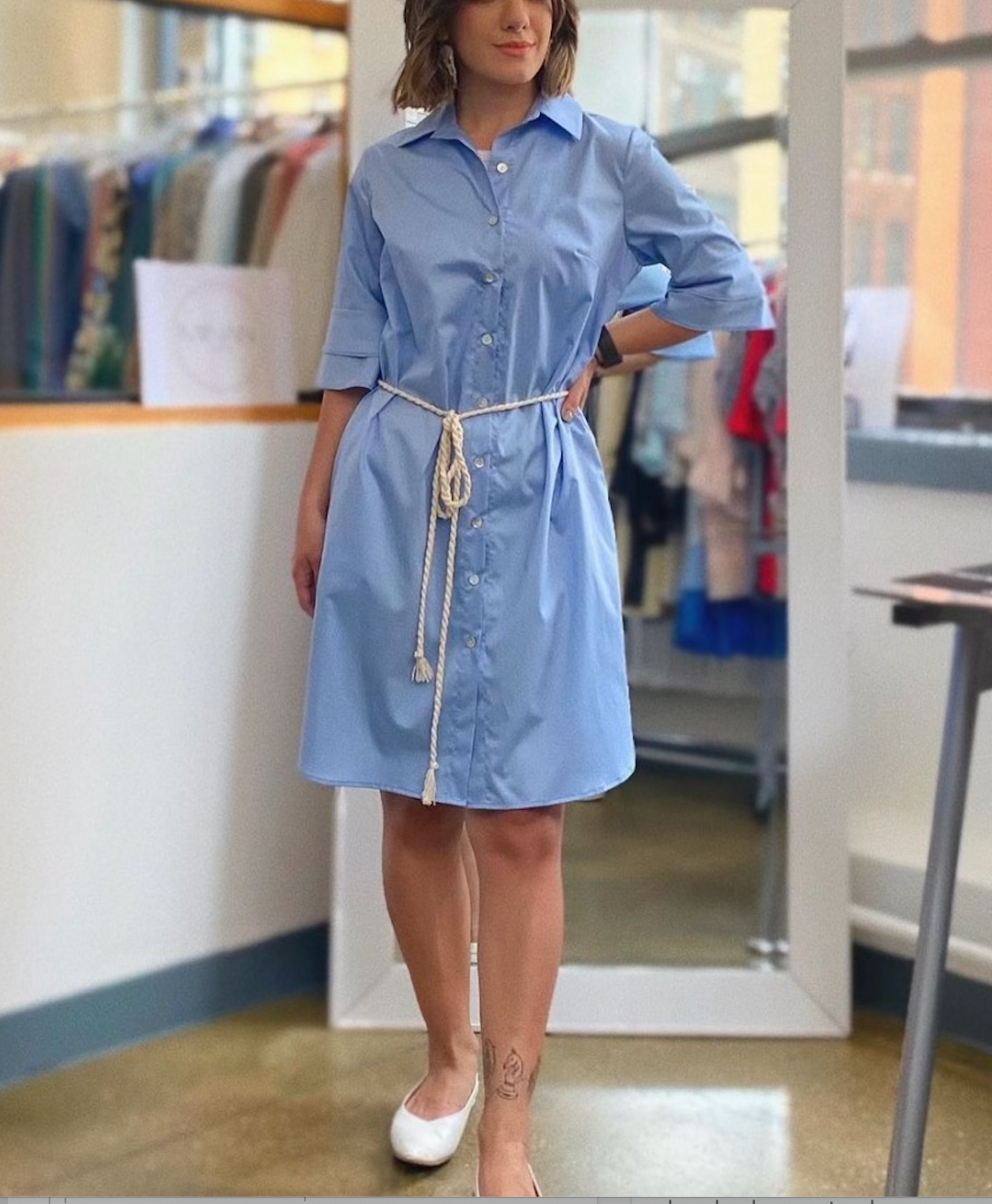 Marina Shirt Dress