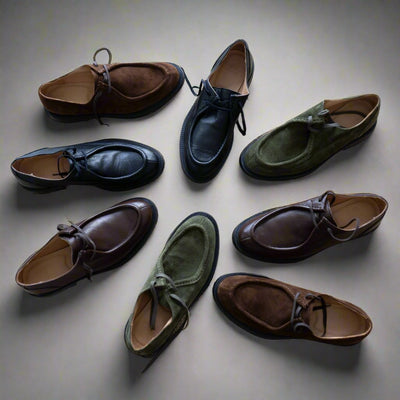 Men's Olive Suede Tuscan Moc Boot