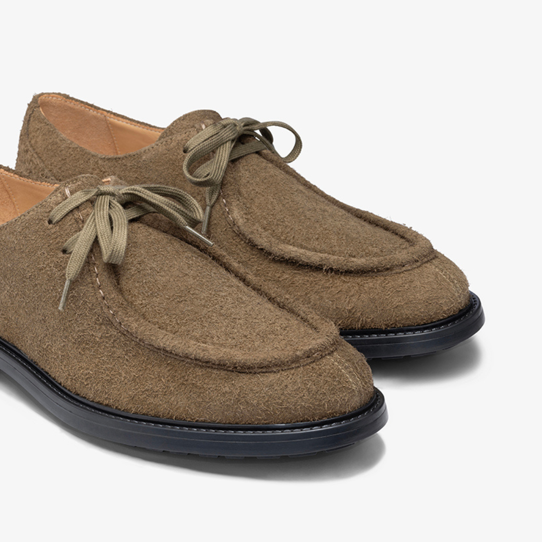 Men's Antelope Textured Suede Tuscan Moc Boot