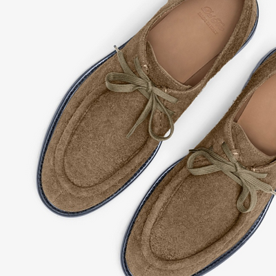 Men's Antelope Textured Suede Tuscan Moc Boot