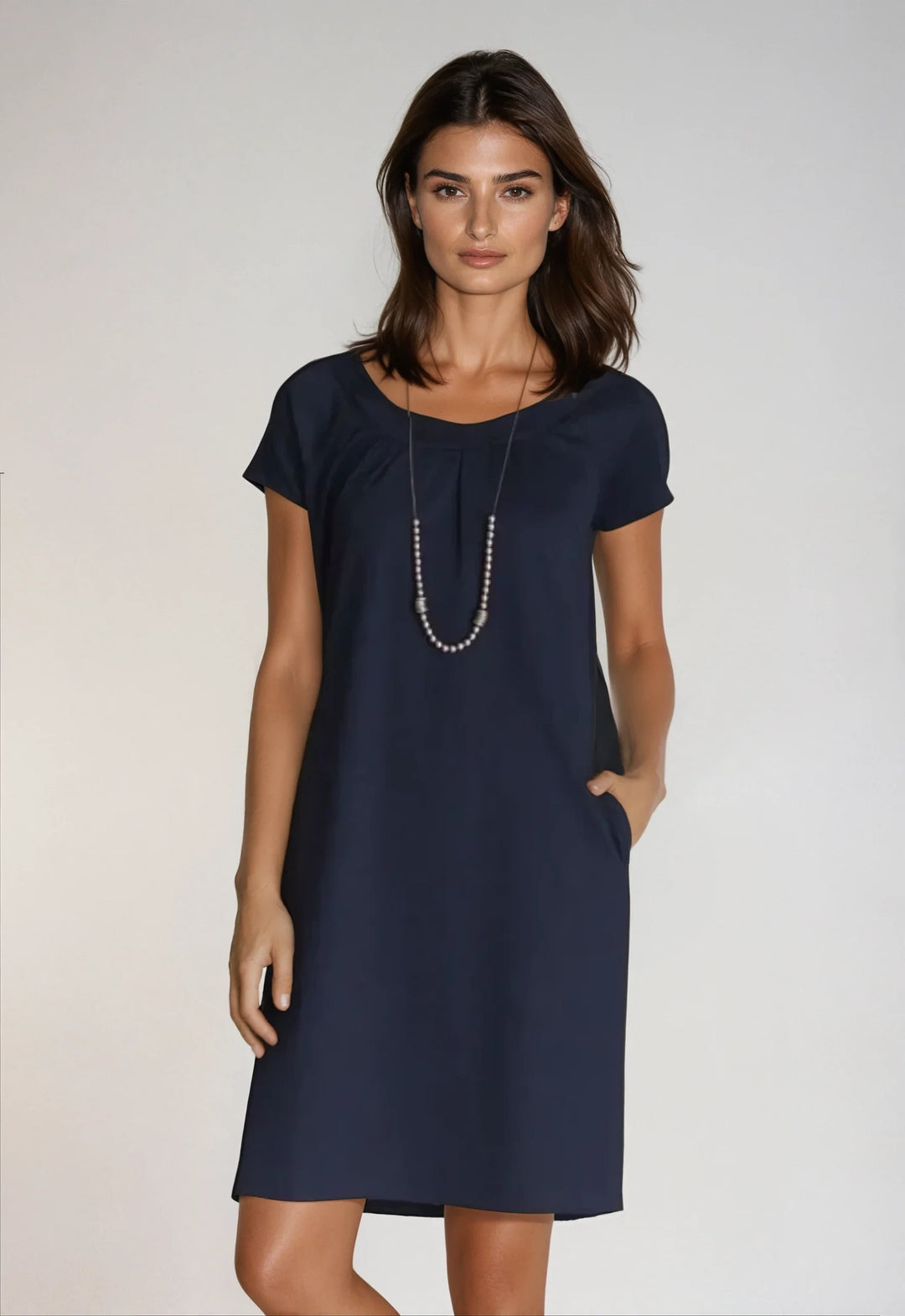 classic twist dress Buy THE JANIE FAVORITE TWIST FRONT MIDI SWING DRESS