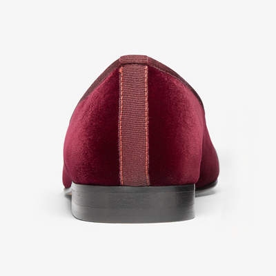 Men's Oxblood Velvet Slipper II
