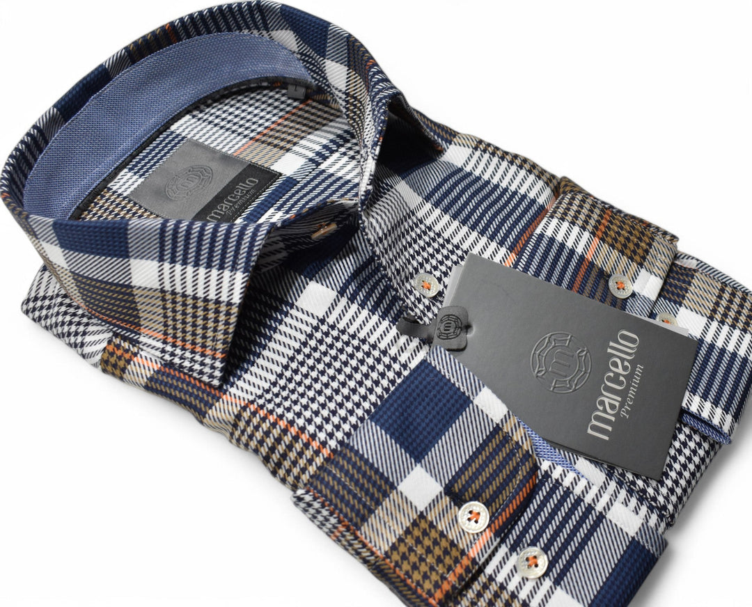 Experience the elegance of the Marcello Premium Collection, crafted from 100% Italian cotton for unmatched comfort and durability