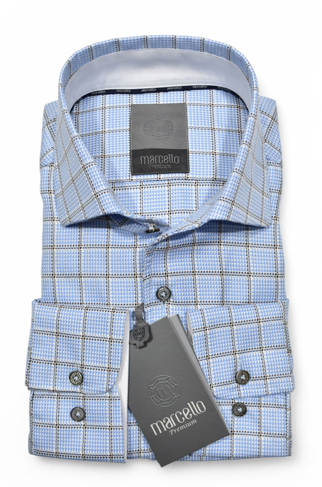 Experience the elegance of the Marcello Premium Collection, crafted from 100% Italian cotton for unmatched comfort and durability