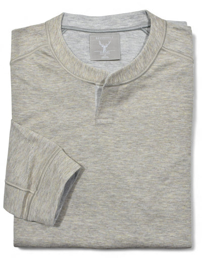 Stay versatile with our ultra-soft, lightweight reversible pullover by Marcello.