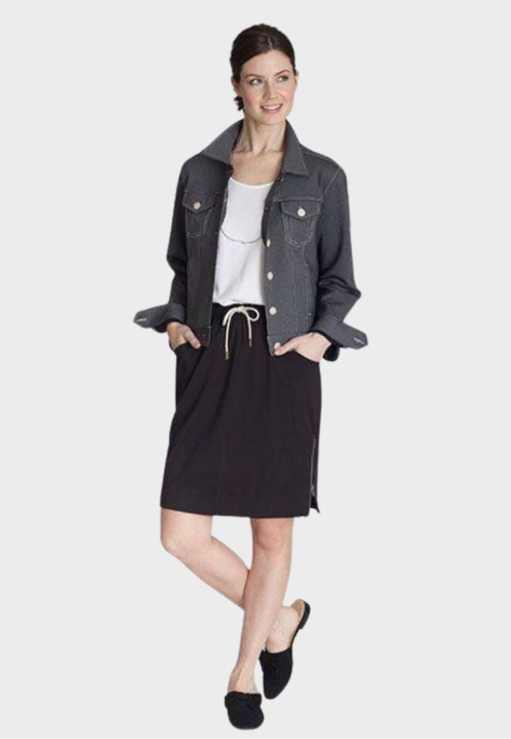 Zip It Skirt-Skirts-Buki-full body