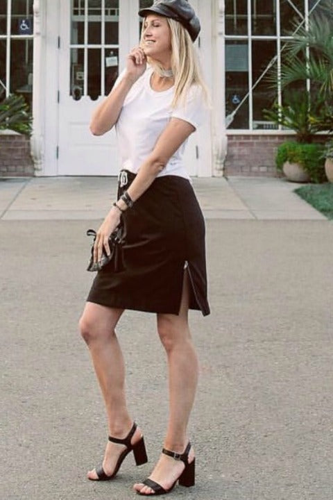Zip It Skirt-Skirts-Buki-side
