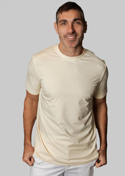 Buki + CINQO Tee Shirt, in Maize -Tees-Buki