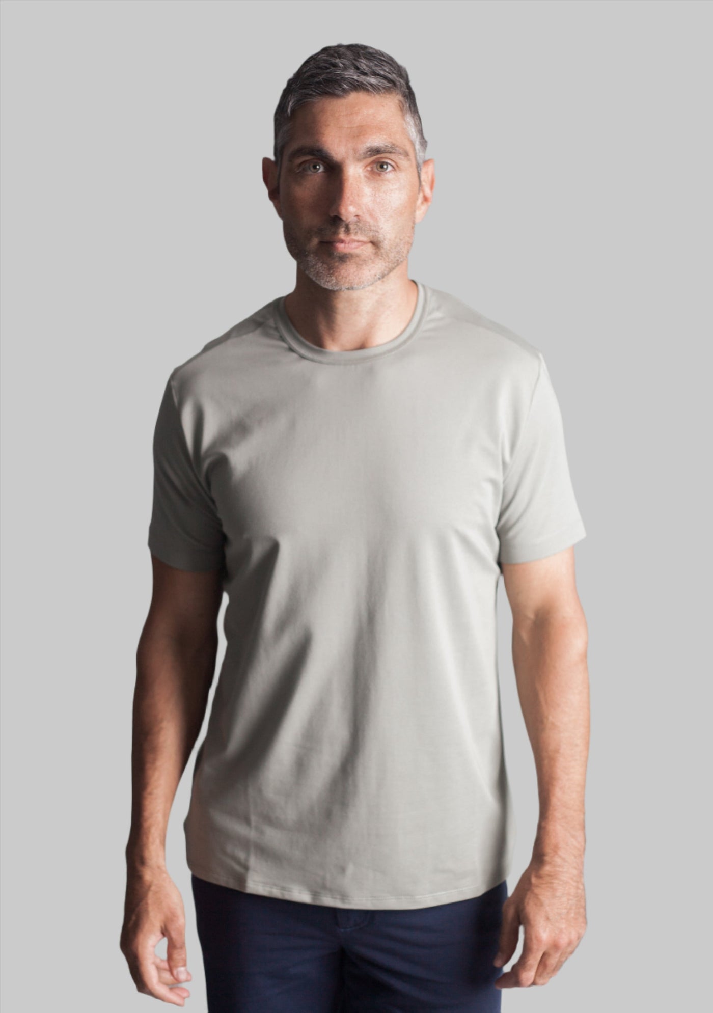 Buki + CINQO Tee Shirt, in Vetiver -Tees-Buki