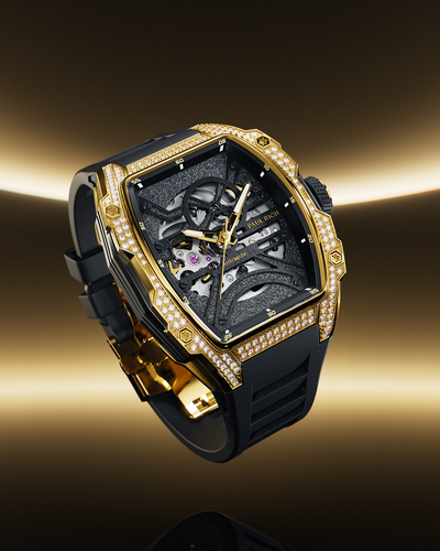Diamond Astro Skeleton Mason Gold