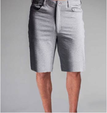 Buki HIgh Five Short, Heather Grey