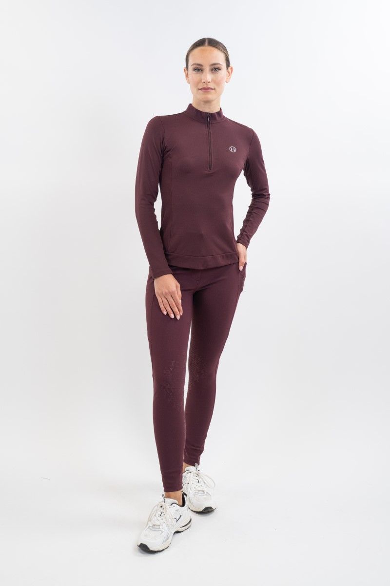 Tess - Long Sleeve Technical Riding Polo