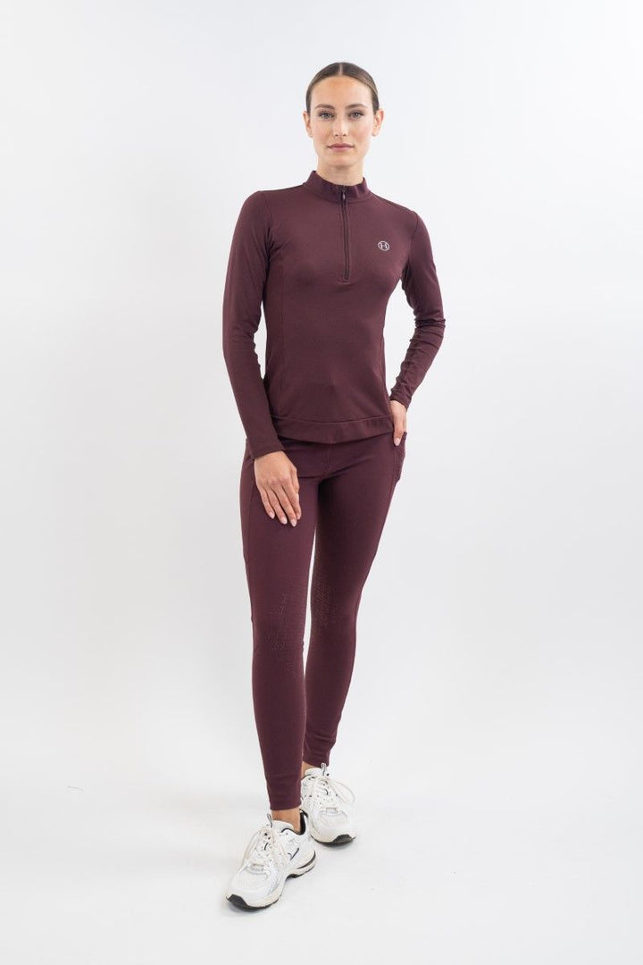 Tess - Long Sleeve Technical Riding Polo