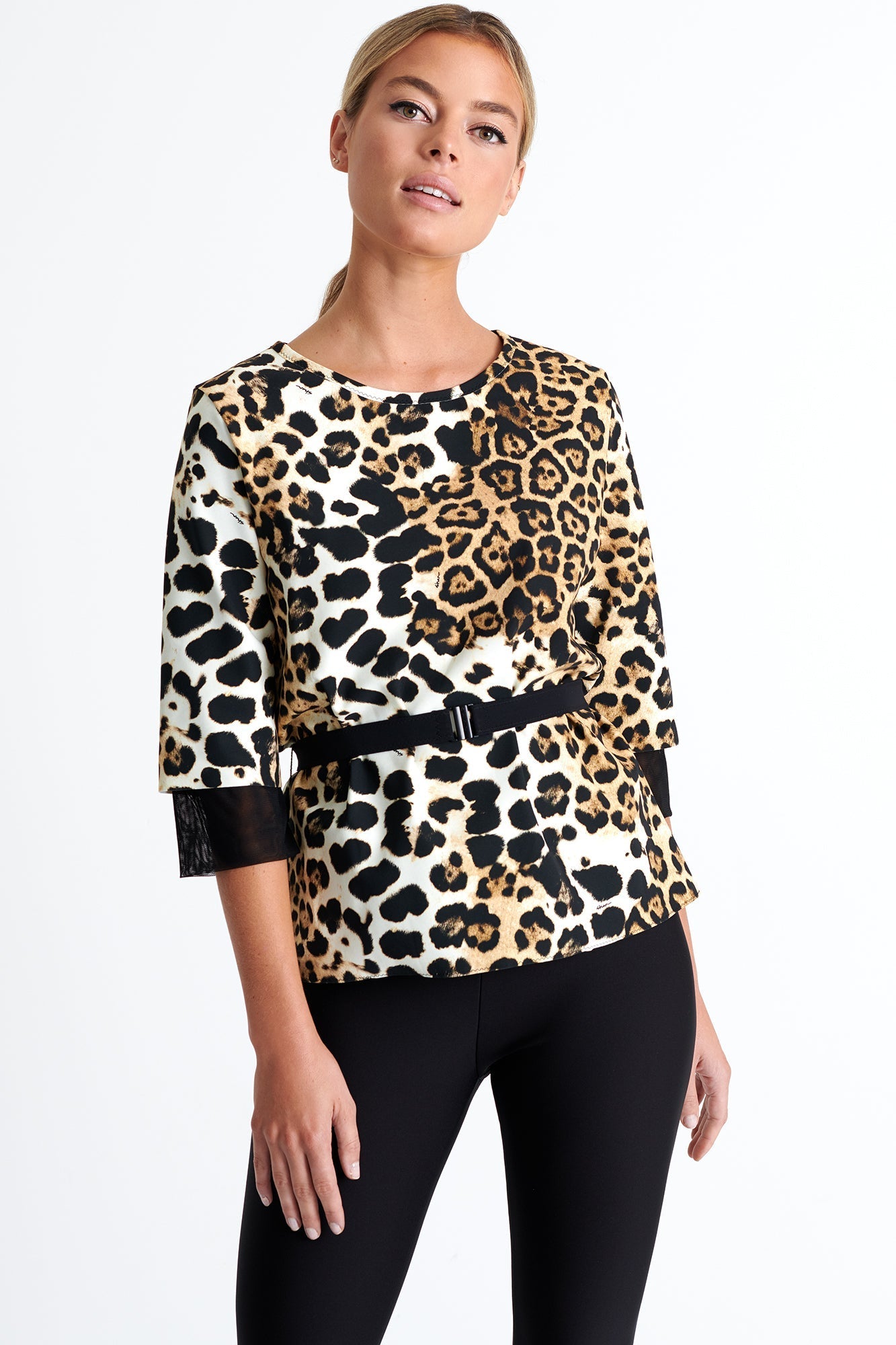 42020-60-950 - Elegant Top 02 / 950 Print / 75% POLYAMIDE, 25% ELASTANE