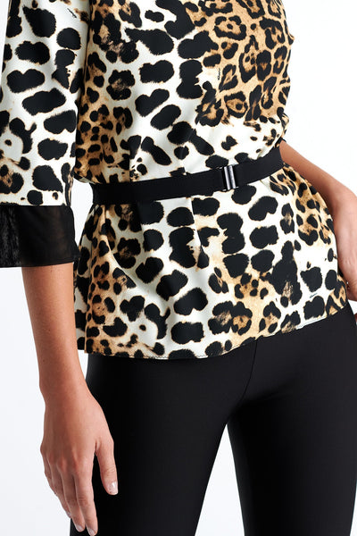 42020-60-950 - Elegant Top 02 / 950 Print / 75% POLYAMIDE, 25% ELASTANE