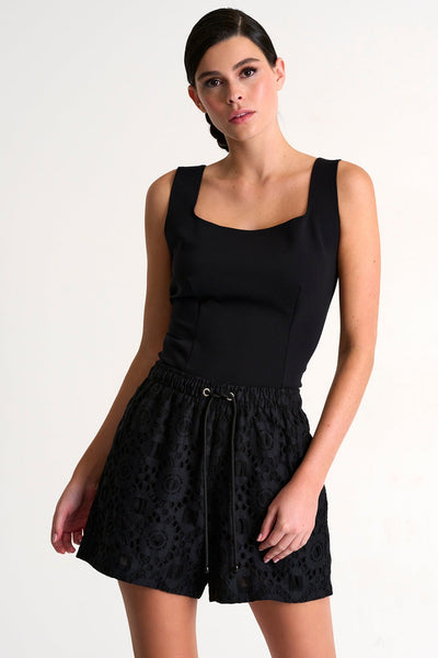 Elegant Lace Shorts  - 52443-55-800
