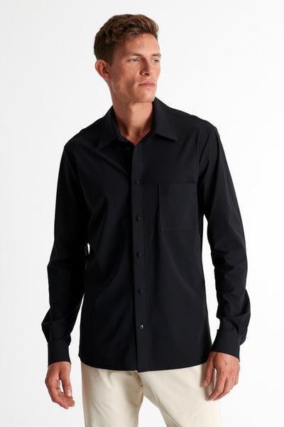 62265-50-800 - Extensible Lycra Jersey Shirt S / 800 Black