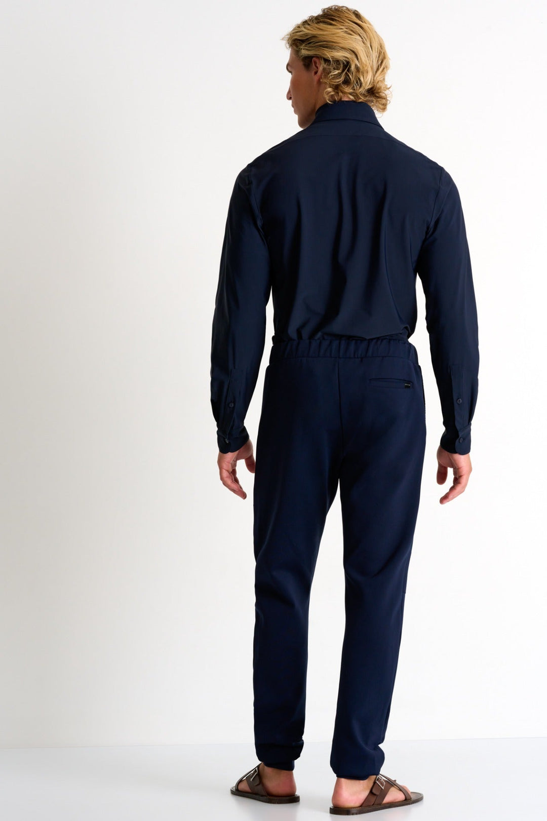 62267-43-590 - Modern 3D Jersey Cargo Pants S / 590 Navy