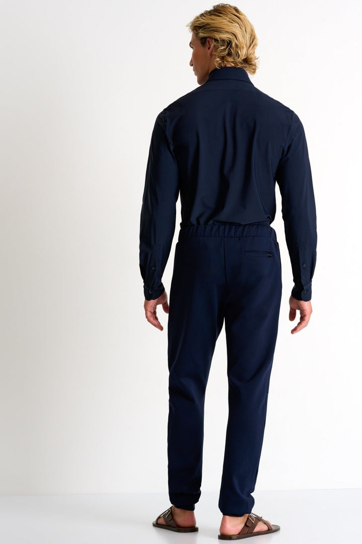 62267-43-590 - Modern 3D Jersey Cargo Pants S / 590 Navy