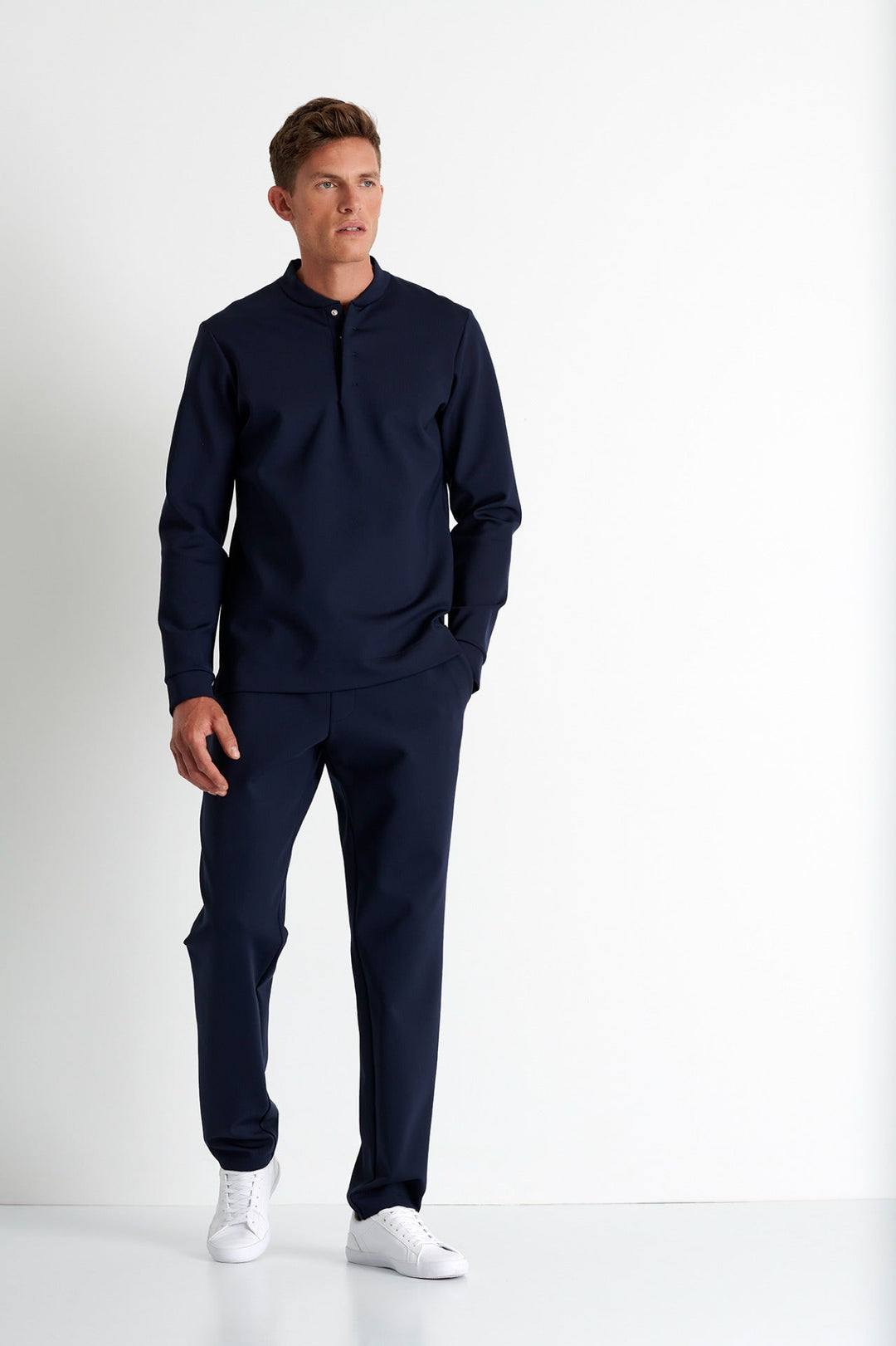 62267-83-590 - Long Sleeve Sweater S / 590 Navy